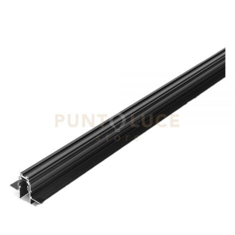 FIRENZE BI - SISTEMA BINARIO 48V INCASSO NERO 2M