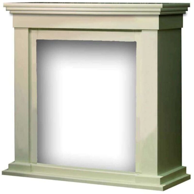

Fireplace Mantel Calgary white MDF wood cm 94x34x96 CALGARY - Blanco 844 - Xaralyn