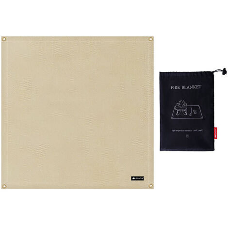 Fireproof Mat Fire Blanket Fire Pit Mat Under The Grill Protective Mat Fire Retardant Blanket