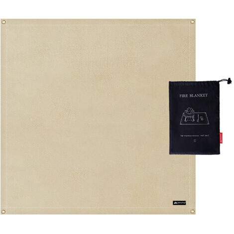 Fireproof Mat Fire Blanket Fire Pit Mat Under The Grill Protective Mat Fire Retardant Blanket