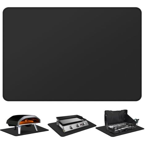 Fireproof Waterproof Grill Mat Heat Resistant for Outdoor BBQ Table Protection