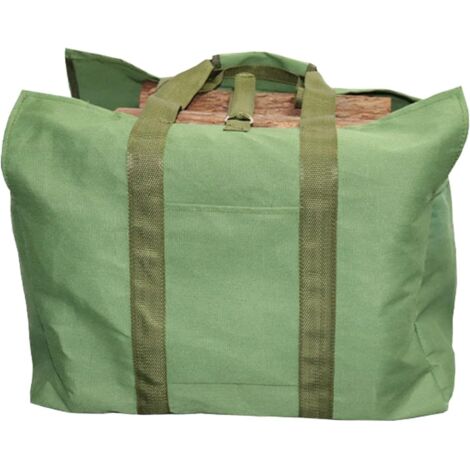 Firewood Carry Bag, Winter Firewood Storage Bag, Outdoor Camping Firewood Accessories, Firewood Carrying Bag, Storage Log, Military Green, Unisex