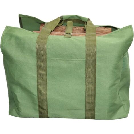Firewood Carry Bag, Winter Firewood Storage Bag, Outdoor Camping Firewood Accessories, Firewood Carrying Bag, Storage Log, Military Green, Unisex