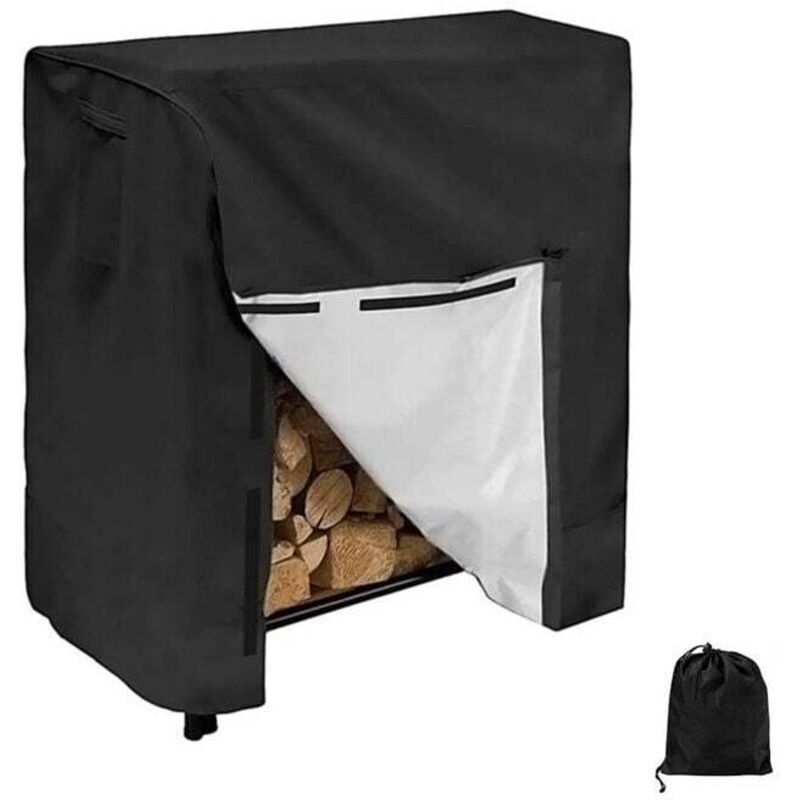 Image of Firewood Rack with Lid, Large Capacity&hellip;