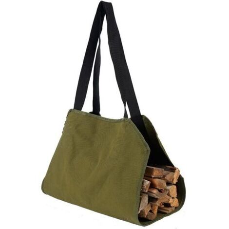 Firewood Storage Bag Multifunctional Portable Canvas Bag Storage Bag