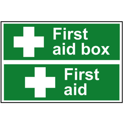 First Aid Box / First Aid - PVC 300 x 200mm SCA1553