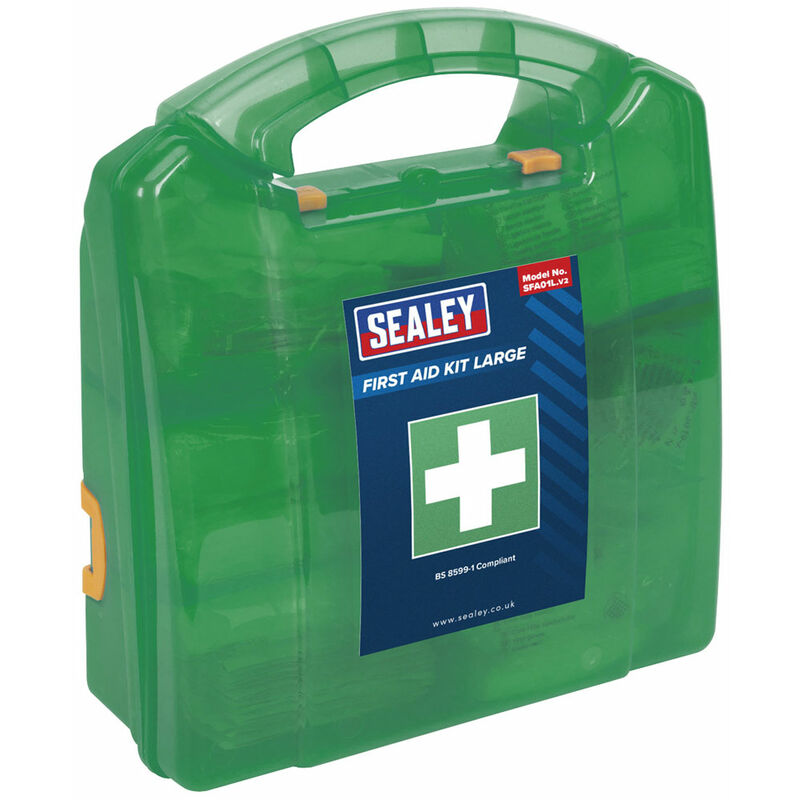 Sealey - SFA01L First Aid Kit Large - BS 8599-1 Compliant