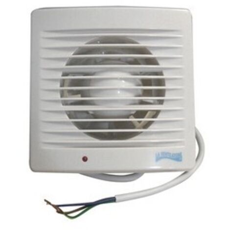 First aspiratore aria elettrico elicoidale abs   98 mm a parete incasso