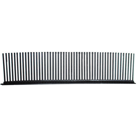 First Plast – Closoir 500x115x25 pour gouttières 25-33 – Empêche les oiseaux de se glisser sous la toiture – Dimensions optimales pour installation facile - 25-33-BEST