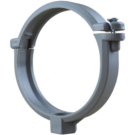First Plast – Collier de fixation murale en PVC Ø75 mm – Taux d'expansion supérieur à 800% – Résistance thermique pour réseaux sanitaires