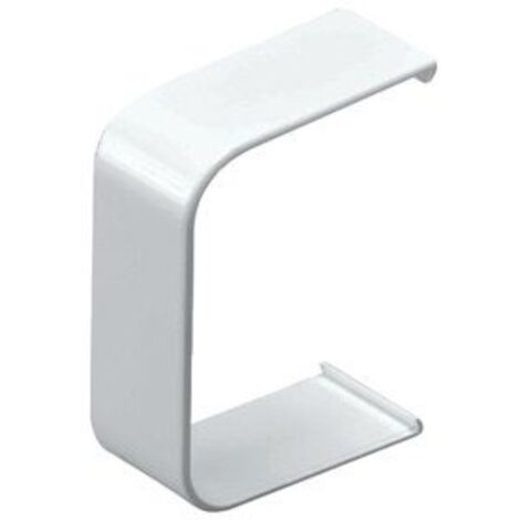 First Plast – Couvre joint pour goulotte électrique 80 x 60 mm – PVC durable – Protection contre intempéries et UV – Pour jonction de climatisation