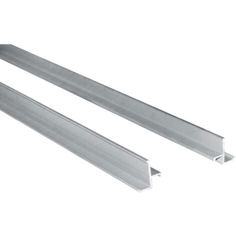 First Plast – Profil cadre 2,5 m pour caniveau de douche – Hauteur 20 mm – Compatible avec grilles 200x200 mm – Couleur sable