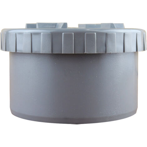 First Plast – Raccord d'évacuation PVC mâle Ø125 – Raccord à coller – Taux d'expansion supérieur à 800% sous chaleur – Conformité NF