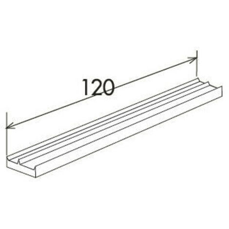 First Plast – Raccord pour gouttière en PVC 16 mm – Joint Bi-System pour étanchéité efficace – Assemblage des profilés et jonctions