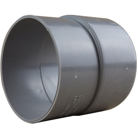First Plast – Réduction PVC excentrée mâle femelle Ø110/100 mm – Raccord à coller pour évacuation eaux – Conformité NF – Taux d'expansion 800%
