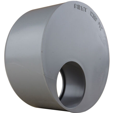 First Plast – Tampon de réduction PVC mâle femelle 125/50 – Taux d'expansion supérieur à 800% – Raccord pour évacuation des eaux usées