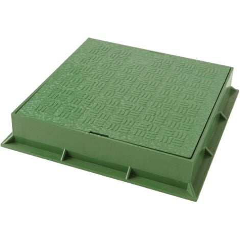 Chiusino Sifonato Ad Angolo PVC 200x200mm Grigio - Scarico Acque Piovane Per Tubi 80-110mm - Foto 6