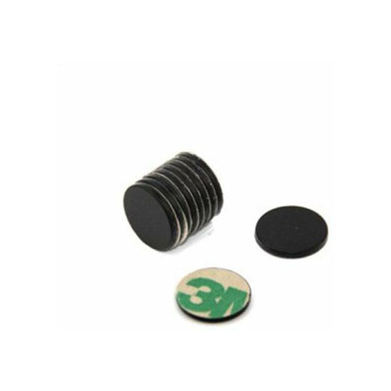Image of Adesivo N42 Black Epossy Magnet Per Arti, Artigianato, Produzione Di Modelli, Fai -Da -Te, Hobby, Ufficio e Casa - 15Mm Dia x 1Mm - 1,1kg Di