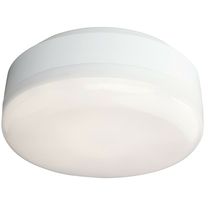Image of Firstlight Mini - Lampada da incasso a soffitto a LED per bagno bianco, diffusore in policarbonato bianco IP44