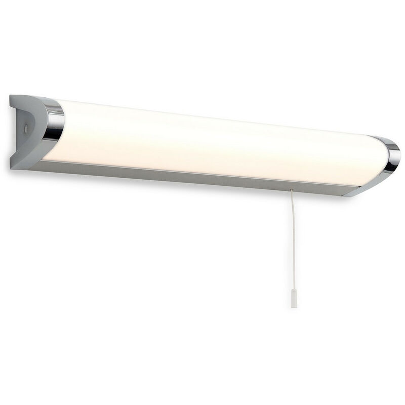 Firstlight Amari - Applique da parete per specchio da bagno con interruttore a 1 luce 8W cromata IP44