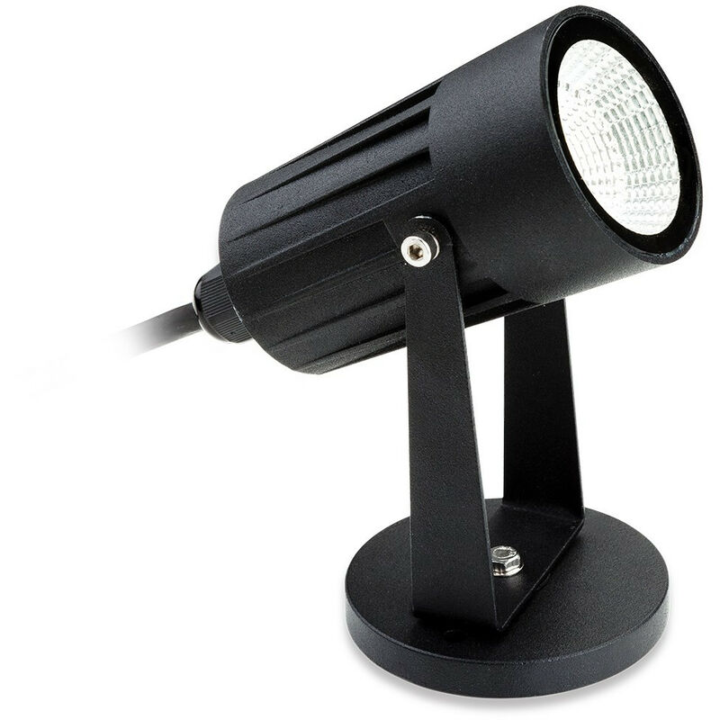 Firstlight Products - Firstlight - Applique da esterno a led a 1 luce e spot a punta nera IP44