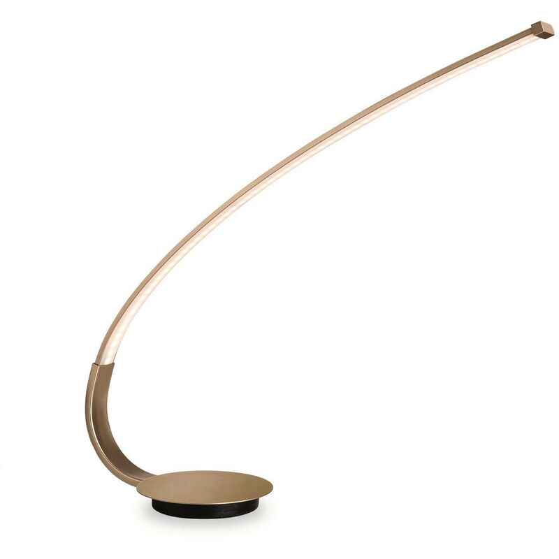 Firstlight Arco - Lampe de table LED 1 lumière Champagne Or