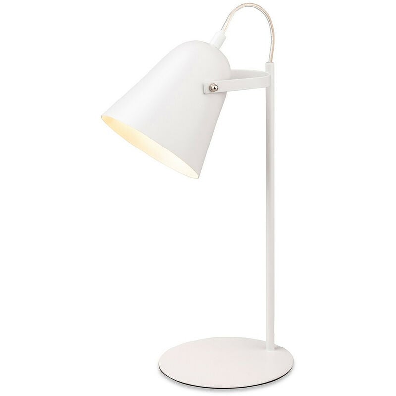 

Bella Lámpara de mesa de escritorio moderna Blanca - Firstlight