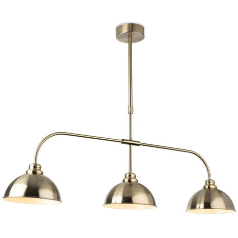 Firstlight Eagle Lampe à Suspension Bar Laiton Antique