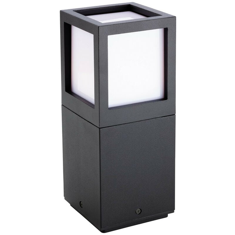 Firstlight Evo - Paletto luminoso a led 1 luce da esterno piccolo Grafite IP54