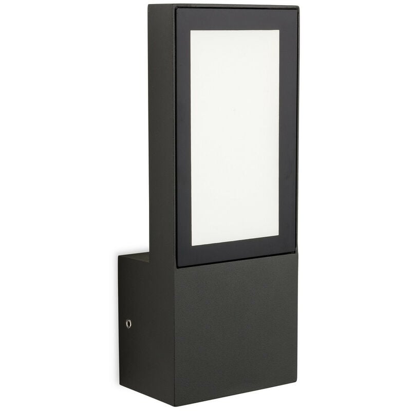 

Gamay - Aplique de exterior LED integrado Graphite IP65 - Firstlight