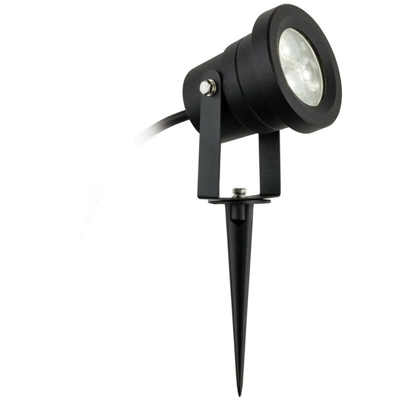 

Hayes Outdoor Integrado LED Lámpara de pared y pico Negro IP65 - Firstlight