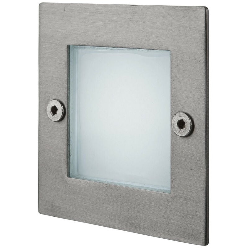 Image of Firstlight Products - Firstlight - led 9 luci da parete e segnapasso in acciaio inossidabile IP44
