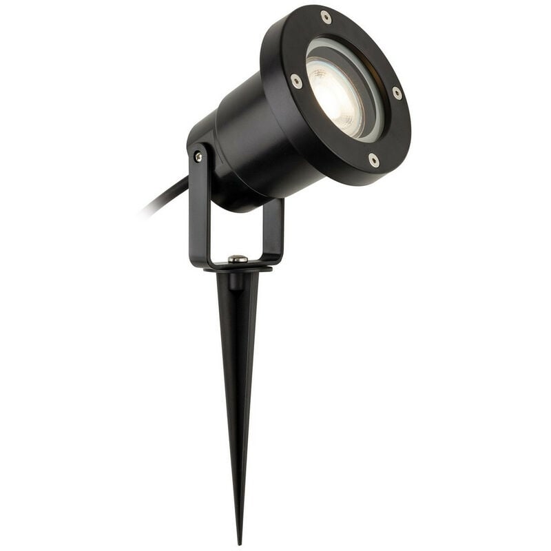 

Monza Outdoor Wall & Spike Light Negro IP54., GU10 - Firstlight