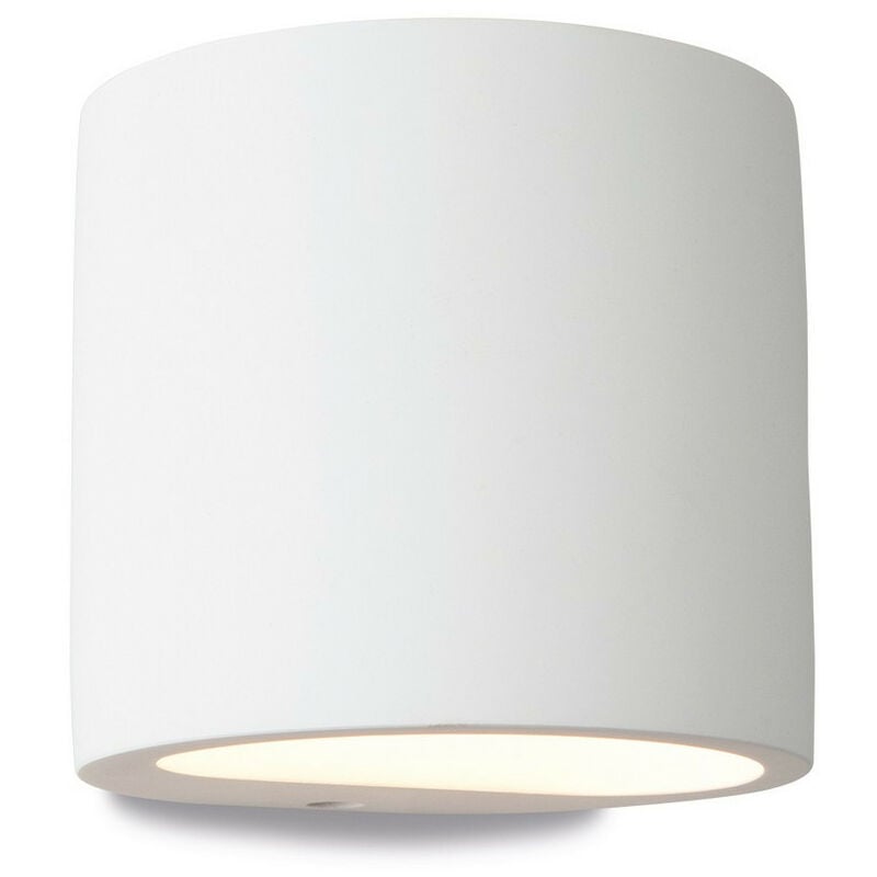 

Firstlight Nina - 1 Aplique de pared interior de yeso claro Blanco, G9