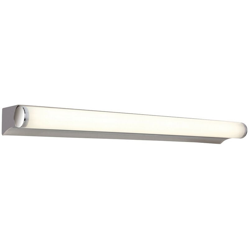 Firstlight Polaris - Applique da interno per bagno a led 8W Cromo, Diffusore in policarbonato IP44