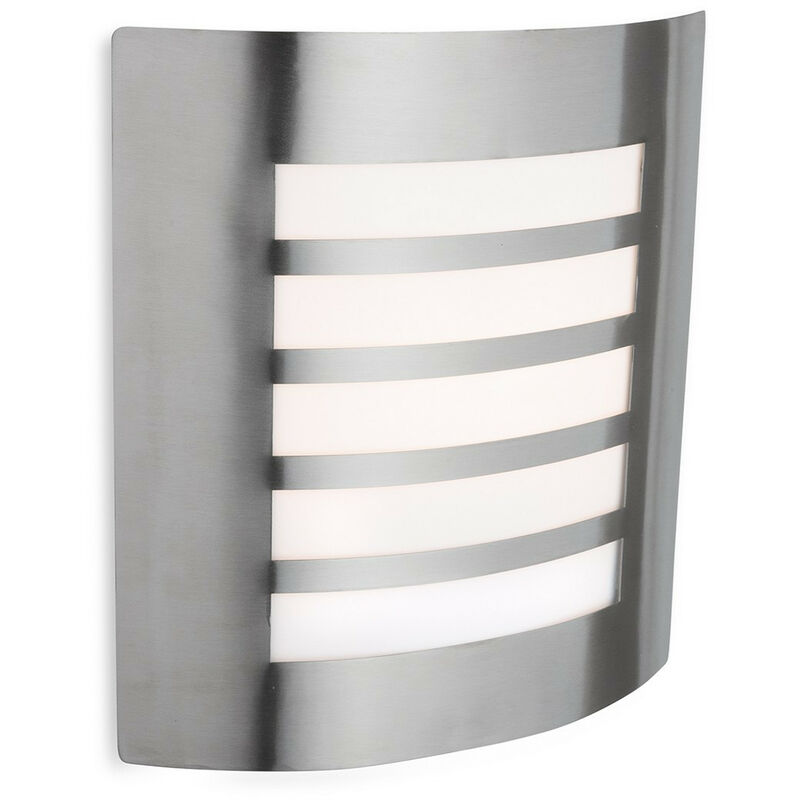 Image of Firstlight Products - Firstlight Prince - 1 Luce Applique Acciaio Inox IP44, E27