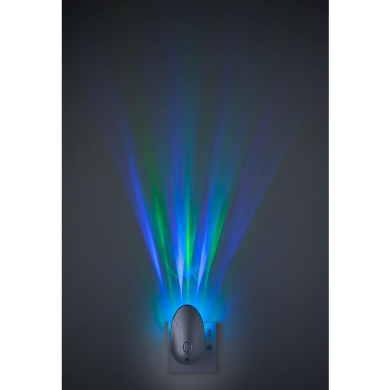 

Proyector de luz LED 1 Luz nocturna Plata, RGB - Firstlight