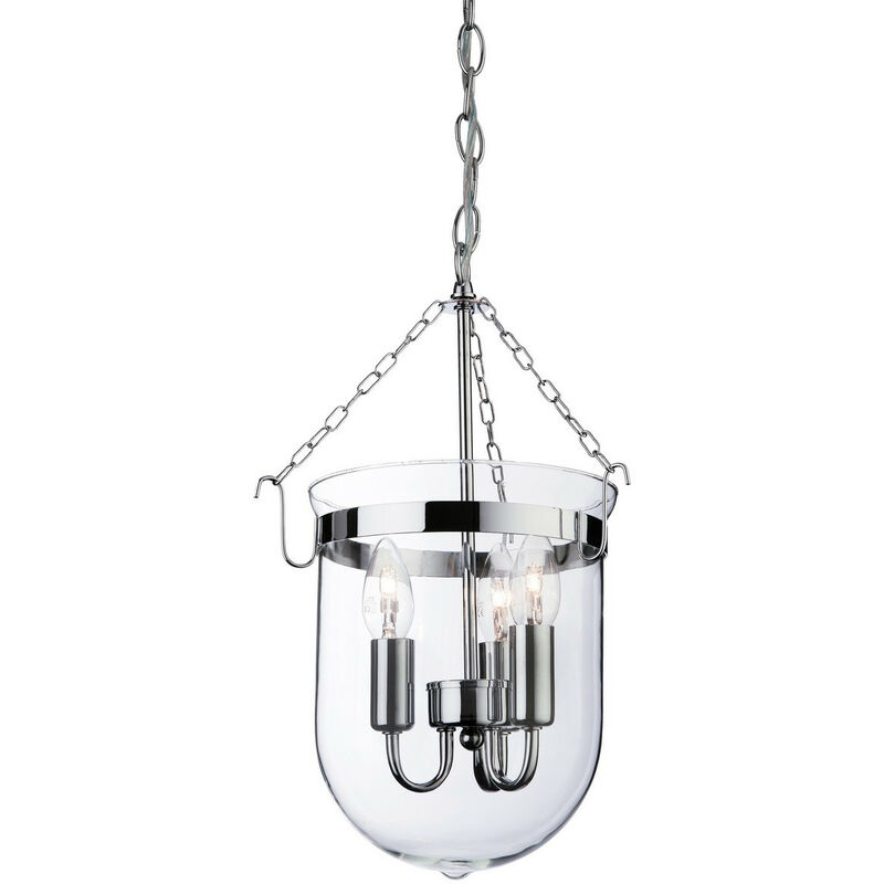 Firstlight Regal - Lanterna 3 Luci Cromo, Vetro