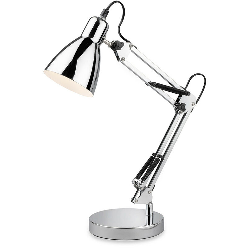 Firstlight - Riley Taskl Light Table Lamp Chrome