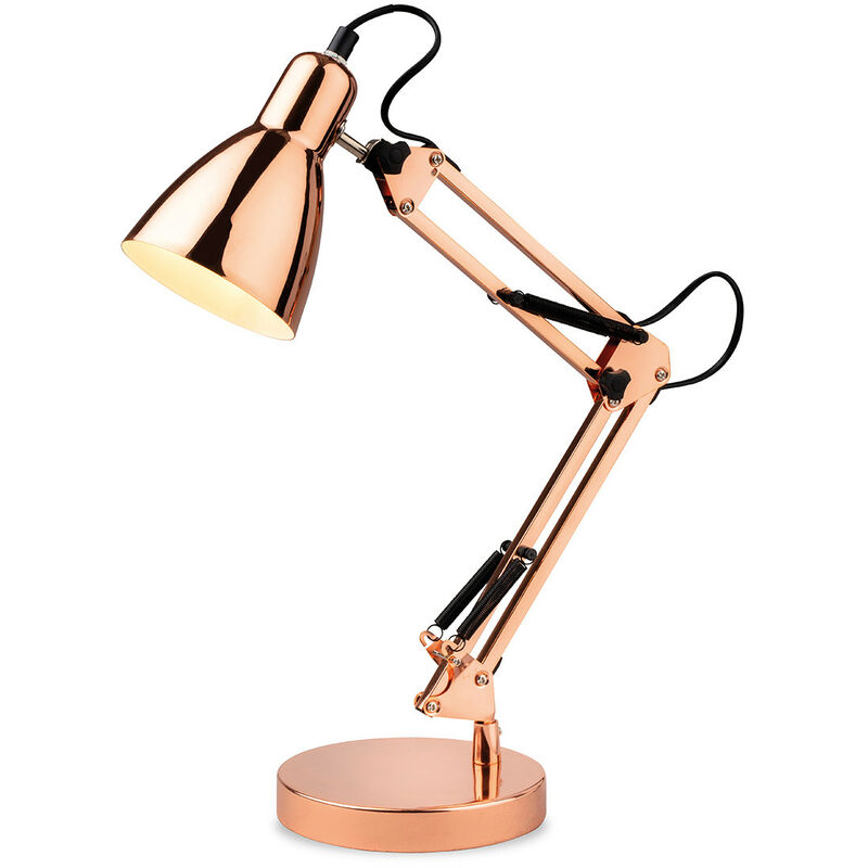 Firstlight - Riley Taskl Light Table Lamp Copper