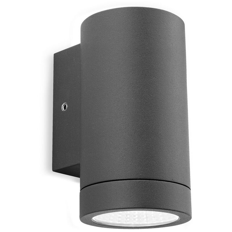 Image of Firstlight Shelby - Applique da esterno a led 1 luce singola Grafite IP65