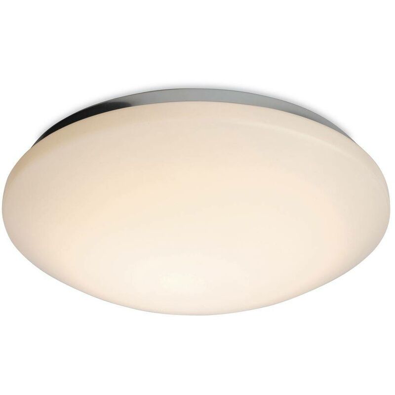 Siena - LED Round Flush Bathroom Ceiling Light White Polycarbonate Diffuser IP44 - Firstlight