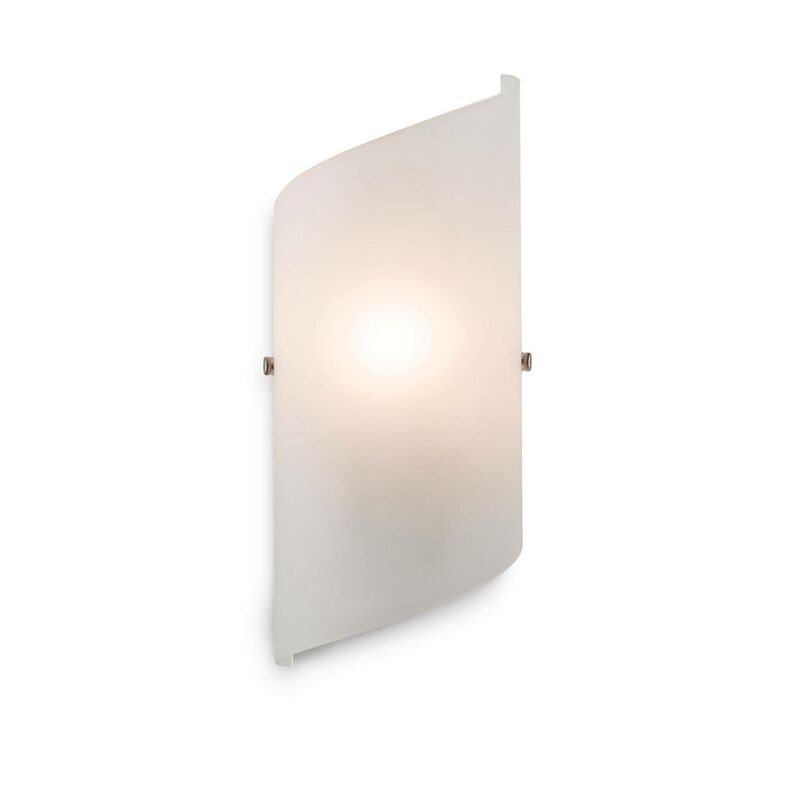 Firstlight Torino - 1 Light Glass Indoor Wall Light Frosted Glass, E14
