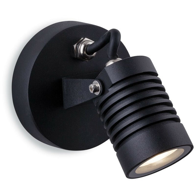 

Veron Foco LED integrado para exteriores Negro IP65 - Firstlight
