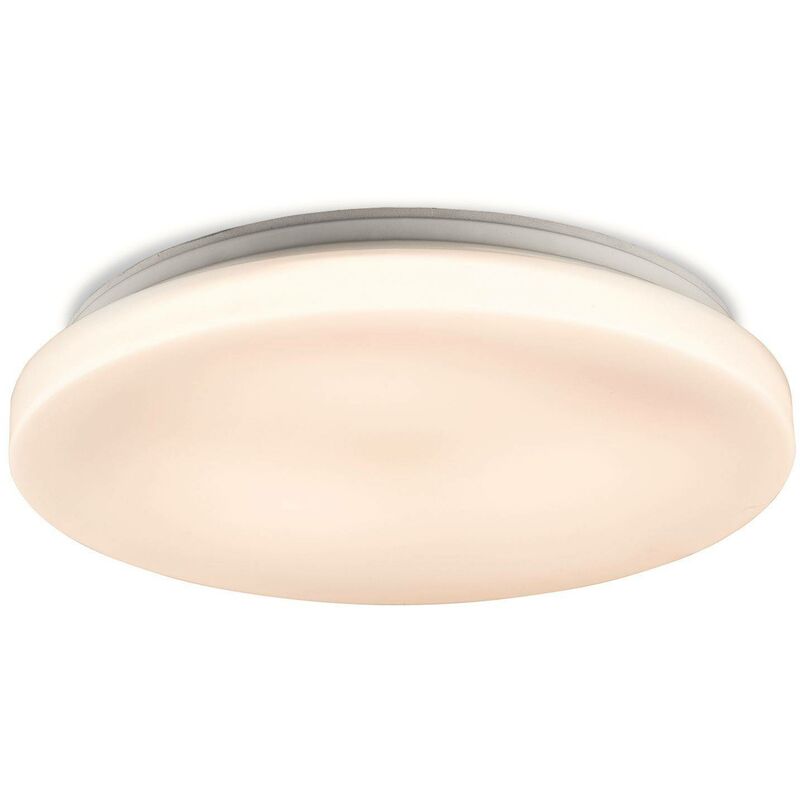 

Volos - Plafón de empotrar para baño LED integrado Blanco IP44 - Firstlight