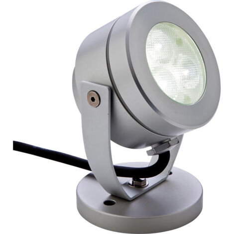 Firstlight Waterproof - Mur étanche à 3 lumières LED et spot Spike Aluminium IP68
