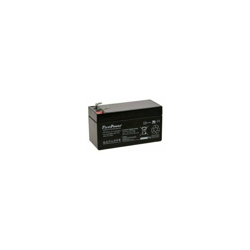 

FirstPower Batería de GEL FP1212 1,2Ah 12V VdS