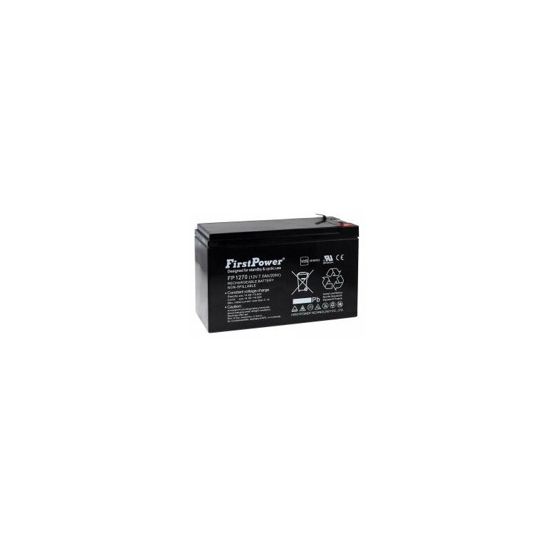 

FirstPower Batería de GEL FP1270 VdS_v952