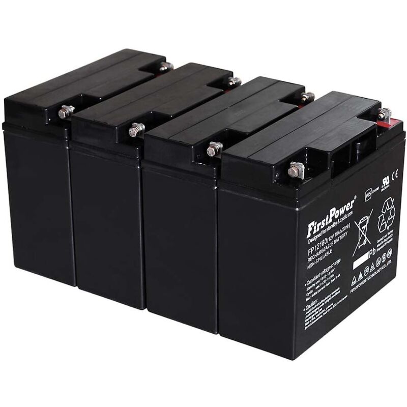 

Powery - FirstPower Batería de GEL para SAI APC RBC 55 12V 18Ah VdS