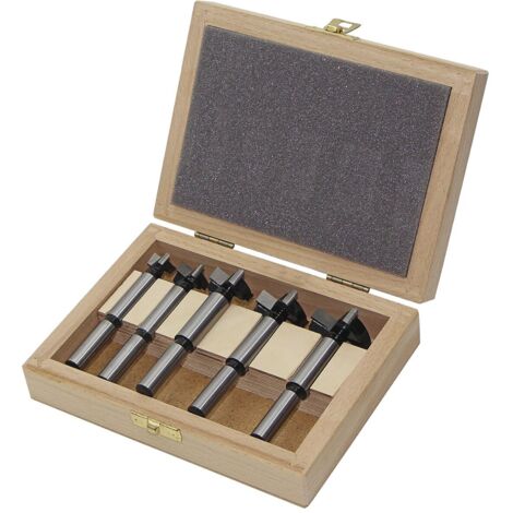 Fisch Kunstbohrer-Kassette HM 15-35mm 5-teilig - Zylinderschaft